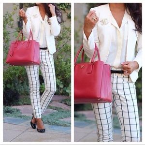 Banana Republic Sloan Fit Windowpane pant